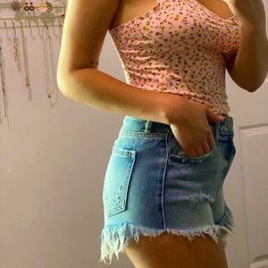 SOLD - Cello Jean Shorts